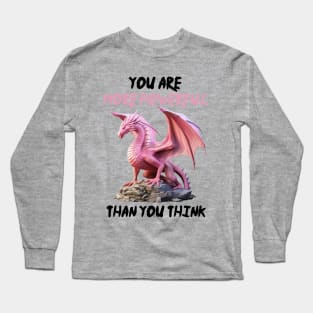 Beat Cancer - Dragon Power Within! Long Sleeve T-Shirt